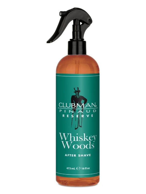 Clubman AfterShave Spray 454 g – Whiskey Woods Scent