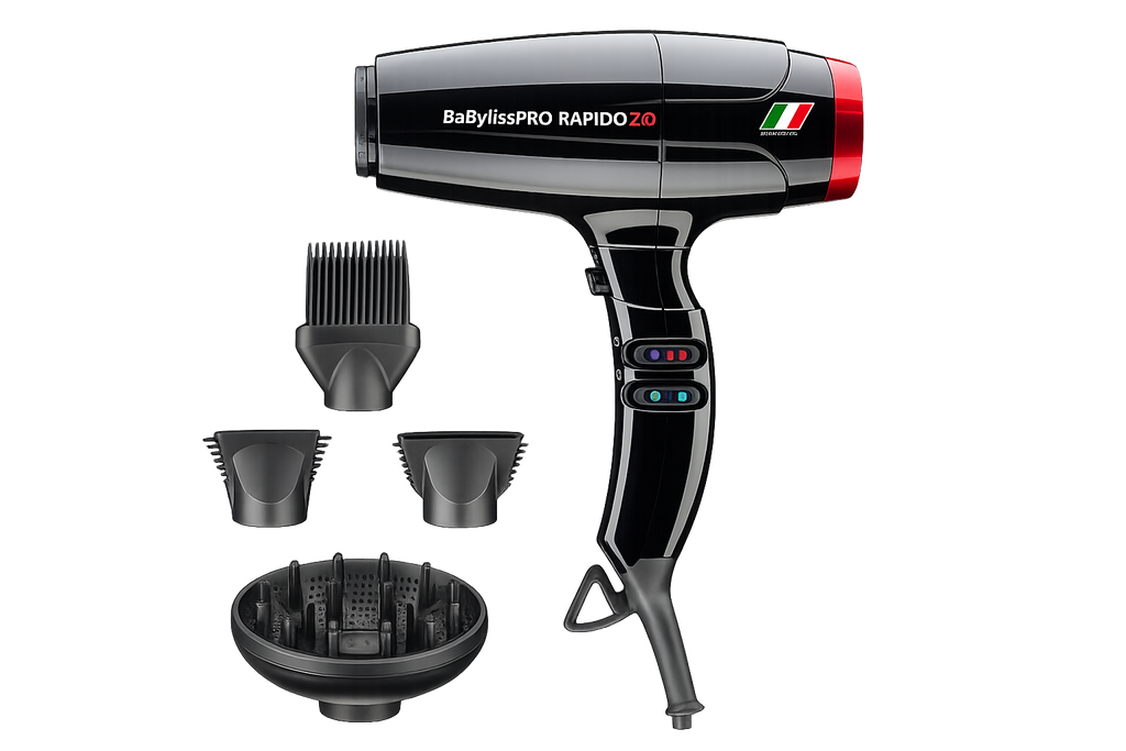 BaBylissPRO High Speed Rapido 2.0 Professioneller Haartrockner (BRAP2)
