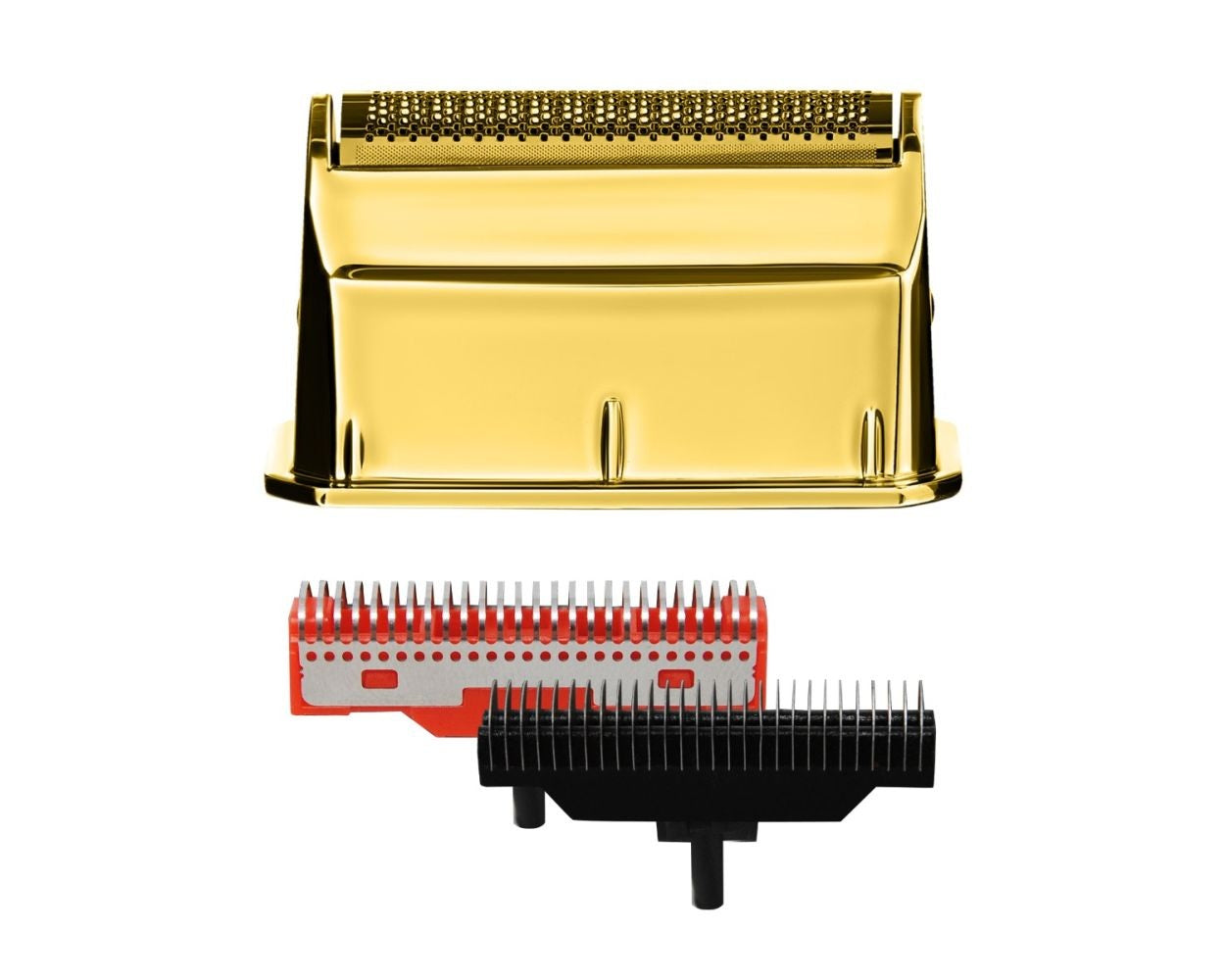 Gamma + Gold Titanium Ersatzkopf und geschmiedete Schneider für Uno Shaver (GP554G)