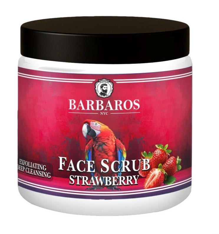 Barbaros Strawberry Face Scrub (500ml)