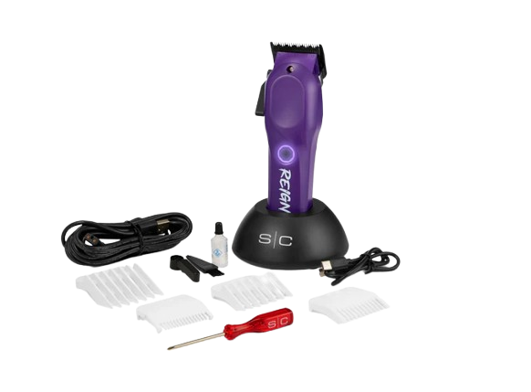 StyleCraft Reign EON Digital Brushless Motor Kabellos Clipper - Purple (SC620P)